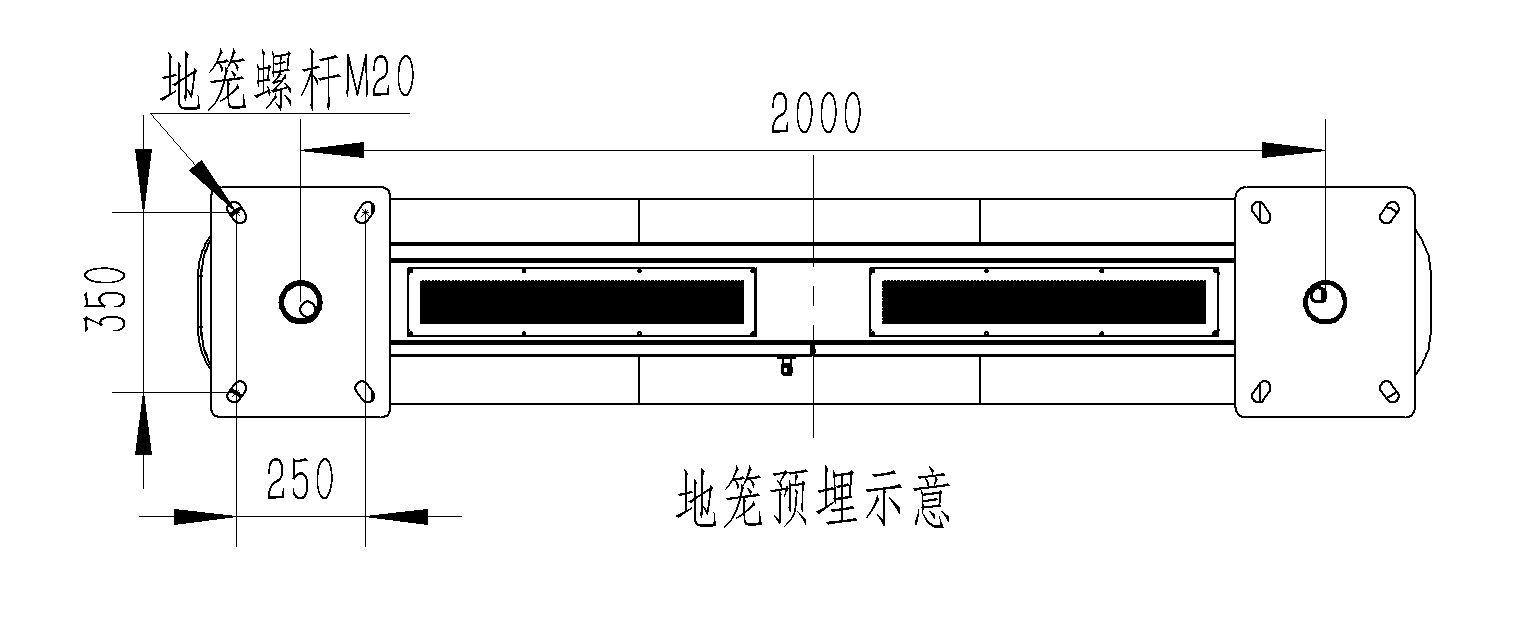 地籠預埋示意